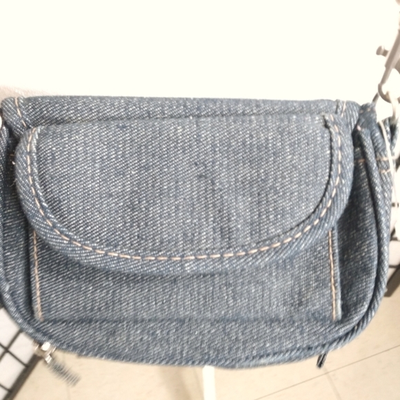 Denim Mini Crossbody Shoulder Bag Adjustable Purse - Picture 4 of 14